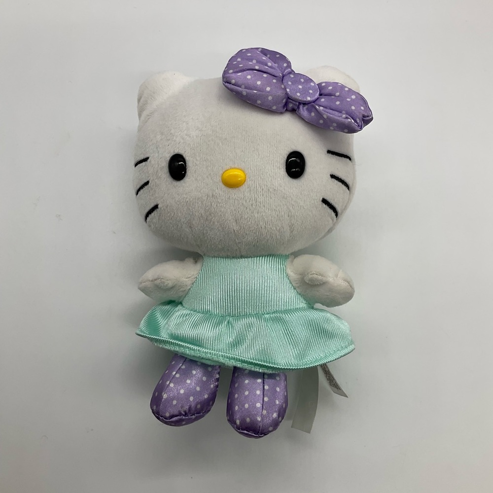 HELLO KITTY PURPLE BOW PLUSHIE‎